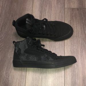 All black converse
